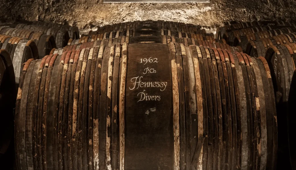 Tour the Hennessy cellars: A cask in the Hennessy Paradis cellar